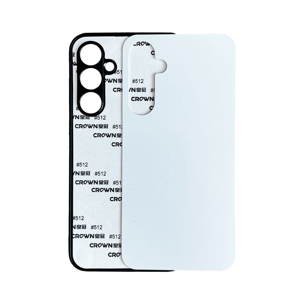 Galaxy S23FE Sublimation Phone Case - Black Rubber